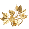 Bougainvillea Napkin Ring in Gold, Set of 4 For Sale