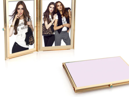 Pastel Pink & Gold Travel Frame Online Hot Sale