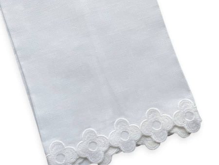 Dolly Tip Towel White Online now