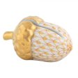 Acorn Placecard holder - Butterscotch For Sale