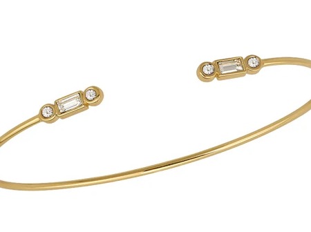 April Birthstone Bangle on Sale