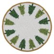 Beaded Christmas Trees Placemat - Set of Four Hot on Sale