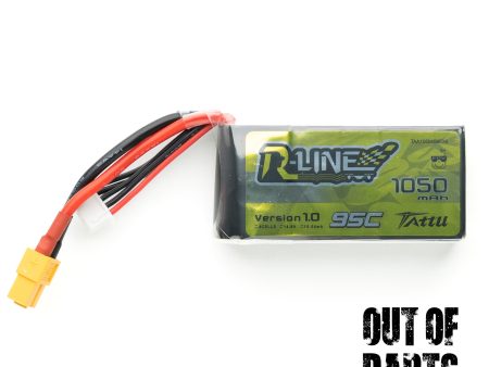 Tattu R-line 1050mAh 4S 95C LiPo (XT60) For Momentum and SBF Online Sale