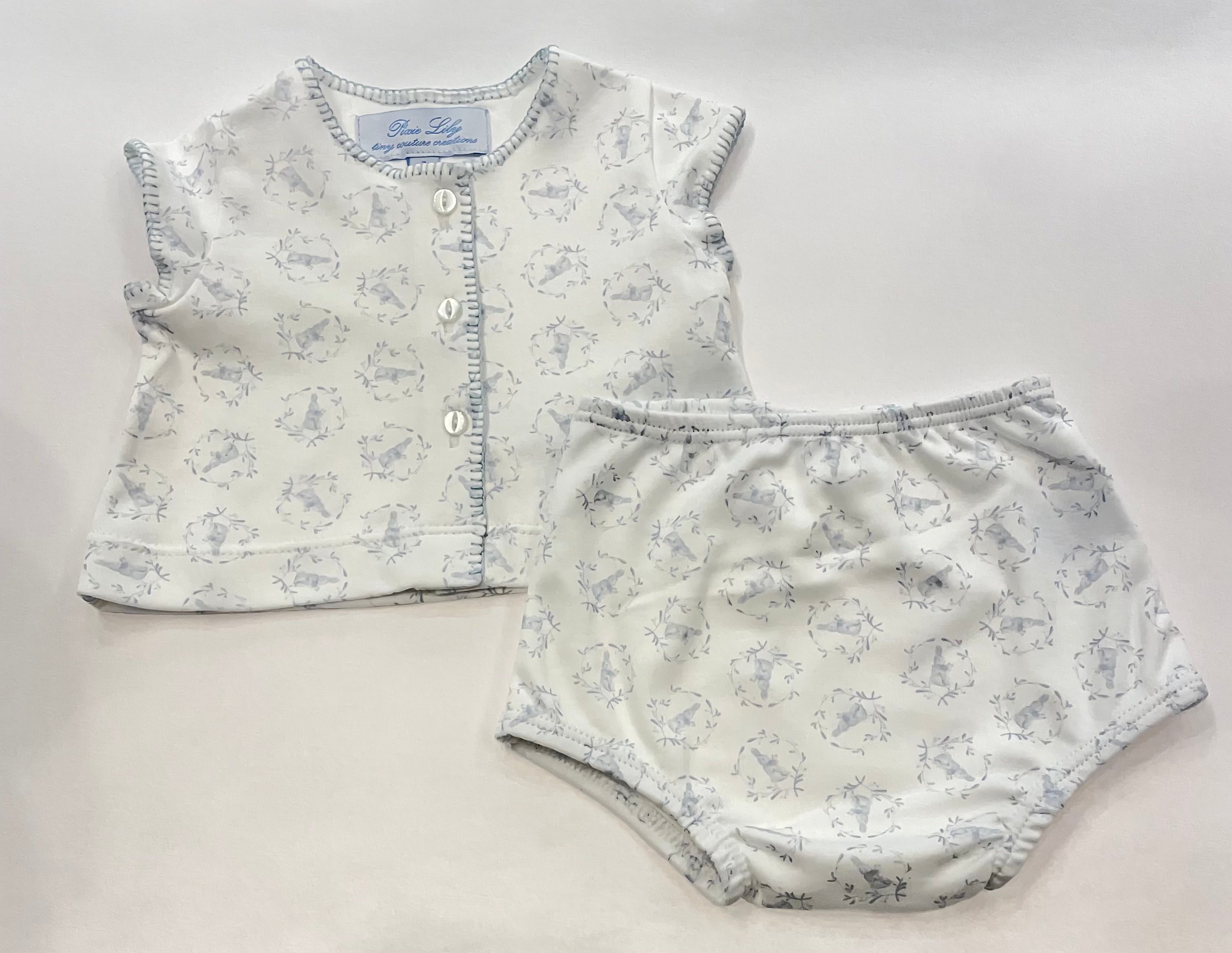 Blue Bunny Crib Set Online Hot Sale