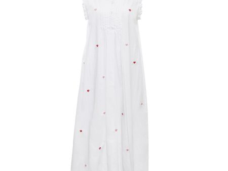 Josie Heart Nightgown-Pink Online Hot Sale